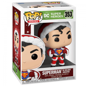 FUNKO POP! - DC Comics - Holiday Superman in Holiday Sweater #353